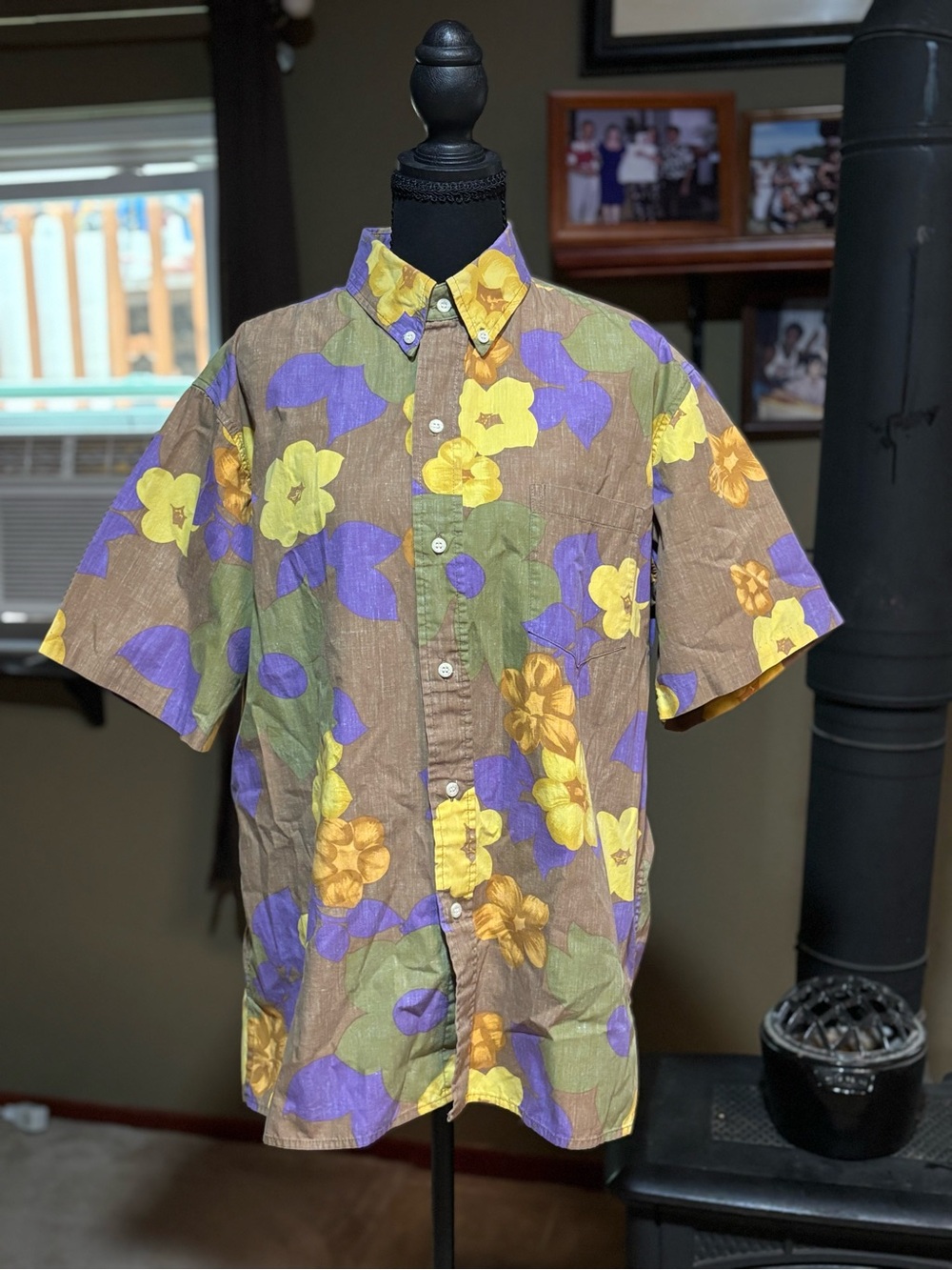 Reyn Spooner Floral Print Shirt